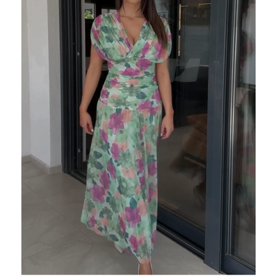 Nadia – Robe longue élégante